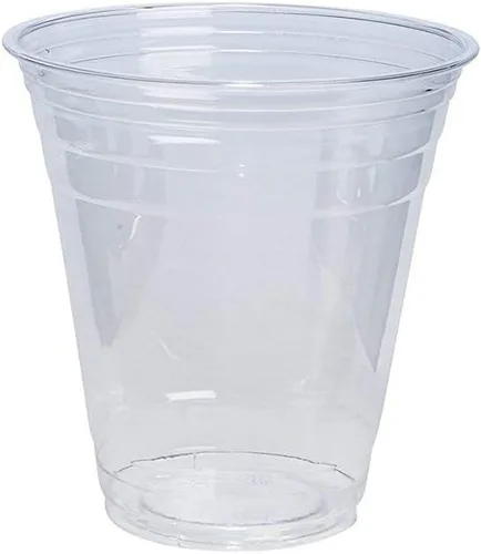 Vista 2 de GUSTO [355 ml - 100 unidades] Vasos de plástico transparente de PET para fiestas - Ideales para bebidas frías, batidos y fiestas