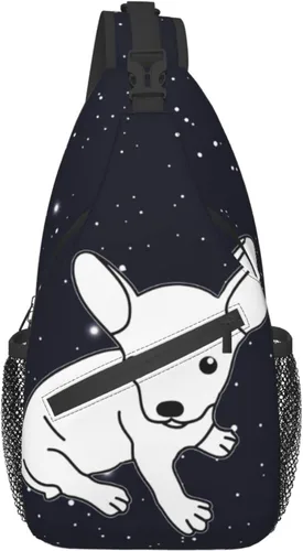 Vista 2 de Chihuahua - Bolsa de hombro para cachorros, mochila de viaje casual con animales divertidos para hombres y mujeres