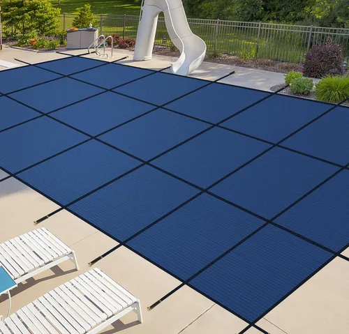 Vista 11 de iCOVER Cubierta de seguridad para piscina interior, 20x40 pies rectangular, cubierta de seguridad de invierno para piscinas interiores, cubierta