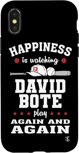 Vista 5 de iPhone 16 David Bote Happiness is Watching Gameday Case