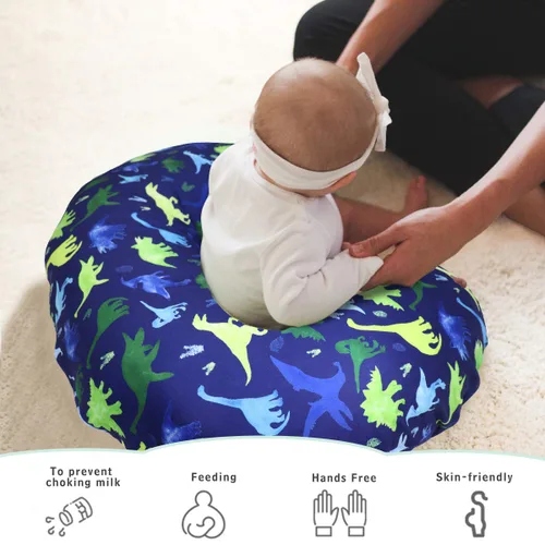 Vista 34 de Funda para almohada de lactancia TANOFAR, funda de almohada de lactancia neutral para bebés niños y niñas, funda de almohada de lactancia ultra