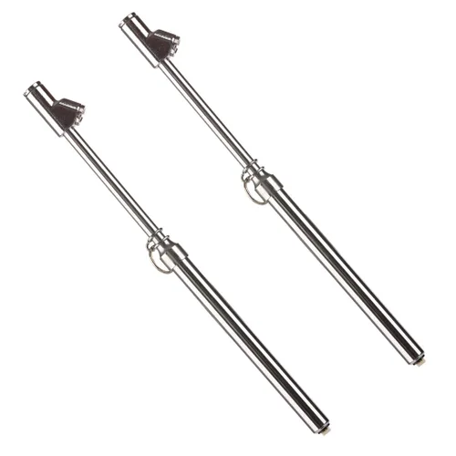 Vista 9 de CZC AUTO Medidor de presión de neumáticos, pedal recto de doble cabezal, medidor de servicio automático, medidor de aire resistente 10-150PSI