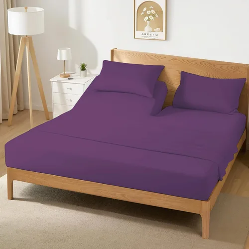 Vista 15 de OnlineBestDeal's Top Split - Juego de sábanas tamaño Queen para camas ajustables, media sábana de 18 pulgadas de profundidad, 28 pulgadas, 800 Negro