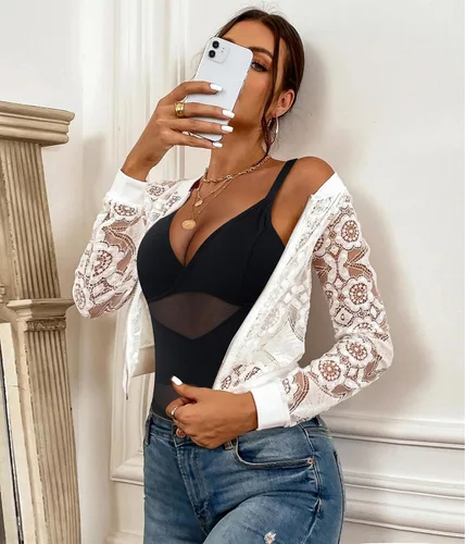 Vista 5 de REYEOGO Body moldeador para mujer, con control de abdomen, levantador de glúteos, moldeador de cuerpo completo, sin costuras, para muslos, faja