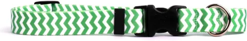 Vista 9 de Yellow Dog Design Collar de perro Rainbow Chevron, grande de 1 pulgada de ancho, se adapta a tamaños de cuello de 18 a 28 pulgadas Rainbow Stripe