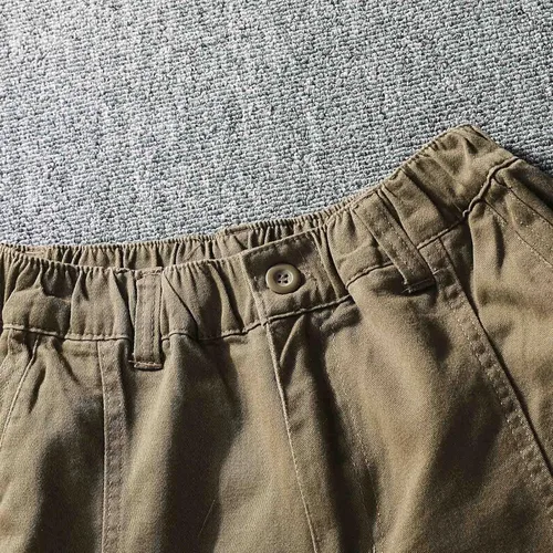 Vista 5 de Men's Outdoor Hiking Pants Tactical Cargo Pants Lightweight and Thick Fleece Cargo Climbing Camping Ski Trousers