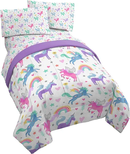 Vista 15 de Marvel Avengers Blue Circle - Juego de ropa de cama individual de 4 piezas, incluye edredón reversible y juego de sábanas, poliéster súper suave Los