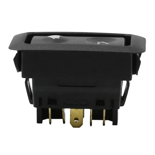 Vista 3 de TA-VIGOR Interruptor de ventana eléctrica universal DC 12 V 24 V, 6 pines momentáneo eléctrico iluminado interruptor de ventana de coche