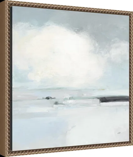 Vista 2 de Amanti Art Lienzo enmarcado para pared, 16 x 16 pulgadas, horizonte neutro I de Julia Purinton, lienzo enmarcado para pared, obras de arte