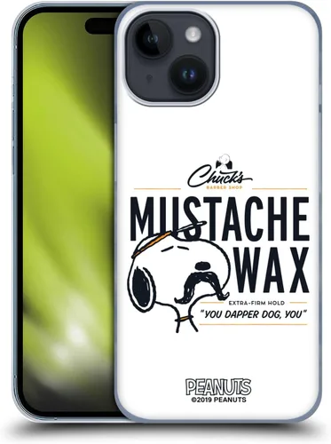 Vista 32 de Head Case Designs Carcasa rígida con licencia oficial de Peanuts Charlie Brown Chuck Barber Shop compatible con Apple iPhone 7/8/SE 2020 y 2022