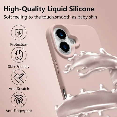 Vista 388 de Funda magnética de silicona para iPhone 13 Pro, color blanco antiguo [Compatible con Magsafe] [Forro de microfibra suave antiarañazos], funda