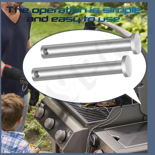 Vista 6 de Paquete de 4 herramientas de montaje de tapa de parrilla compatibles con parrillas Weber 88206, se adapta a muchos modelos de parrillas Genesis