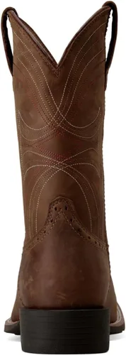 Vista 4 de Ariat Botas de trabajo de piel de campo para hombre con puntera cuadrada ancha