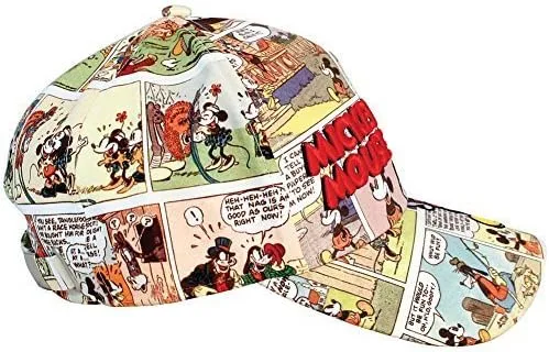 Vista 2 de Disney Mickey Mouse - Gorra de béisbol con estampado de cómics