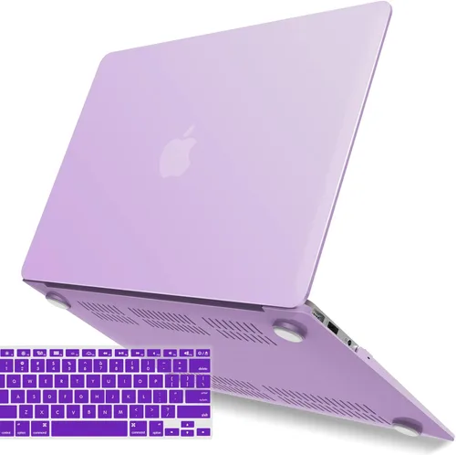 Vista 31 de IBENZER - Funda compatible con MacBook Air de 11 pulgadas, modelo A1370 A1465, funda de plástico suave al tacto, rígida, en paquete con funda