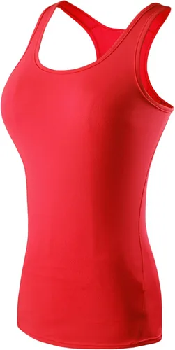 Vista 29 de Neleus - Camiseta sin mangas con base de compresión para mujer, 3