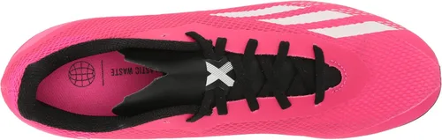 Vista 5 de adidas Tenis de fútbol unisex para adultos X Speedportal.4, Clear Aqua-power Blue-Solar Yellow