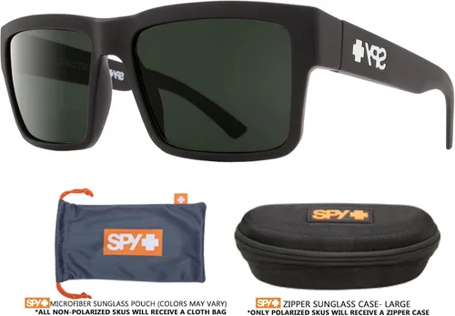 Vista 3 de Spy Montana Square for Men BUNDLE with Designer iWear Complimentary Eyewear Kit Sunglasses for Men