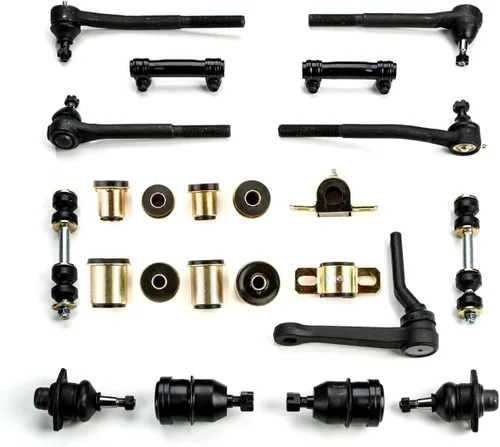 Vista 13 de Andersen Restorations - Kit de reconstrucción de suspensión frontal de poliuretano negro compatible con Chevrolet Chevy II/Nova OEM Spec reemplazos