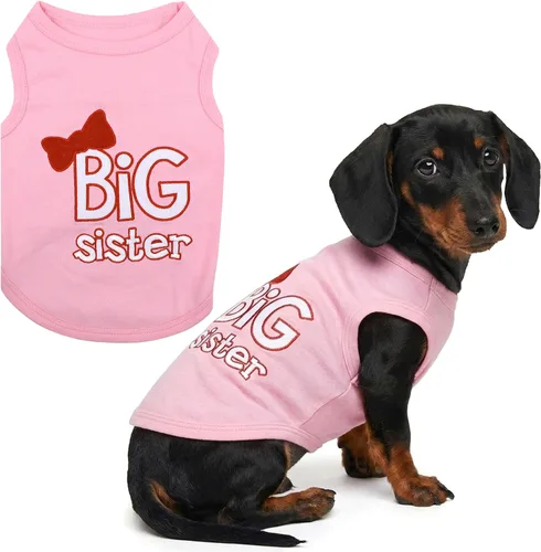 Vista 81 de Parisian Pet - Camiseta para perros y gatos, con texto en inglés Daddy's Girl, 2XS