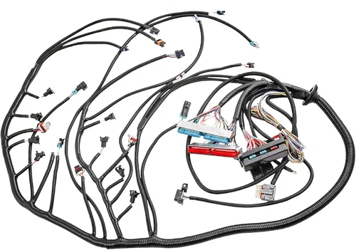 Vista 36 de PartsFlow Arnés de cableado universal extra largo de 12 circuitos Street Hot Rod Wire para Chevrolet Chevy Mopar para Ford Muscle Car, arnés