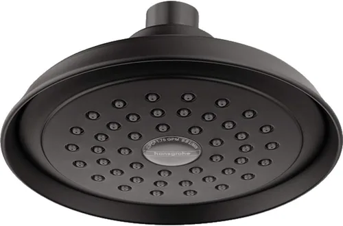 Vista 3 de hansgrohe Joleena 04780000 - Cabezal de ducha de transición de 6 pulgadas, 1 pulverizador completo con QuickClean en cromo, 04780000 Cromado