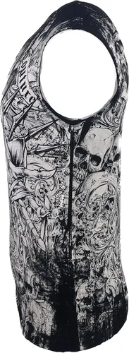 Vista 8 de Xtreme Couture Camiseta sin mangas para hombre, color negro, talla S-3XL, Negro