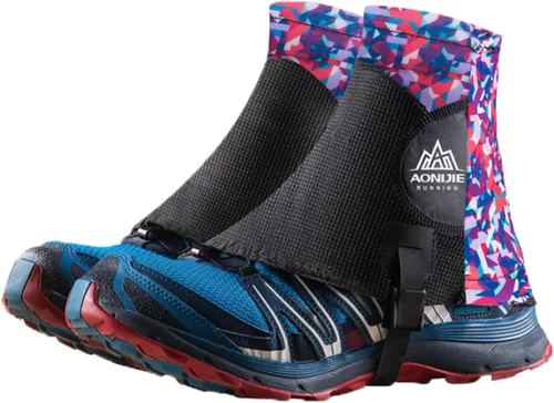 Vista 14 de TRIWONDER Polainas de tobillo bajas ligeras e impermeables para senderismo, caminar, mochilero