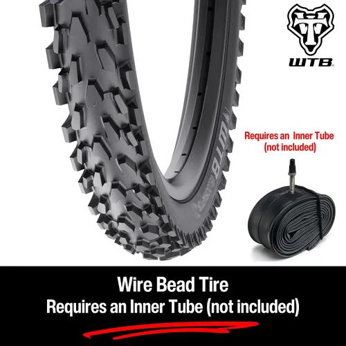 Vista 6 de WTB Velociraptor - Neumático para bicicleta de montaña (26 x 2.1 pulgadas), banda de rodadura agresiva para senderos técnicos y superficies rocosas