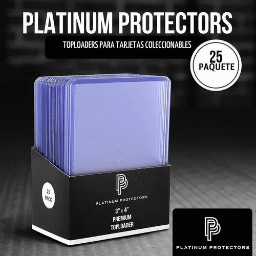 Vista 2 de Platinum Protectors Tarjetero de alta calidad para tarjetas coleccionables de 35 puntos de 3 x 4 pulgadas (paquete de 25)