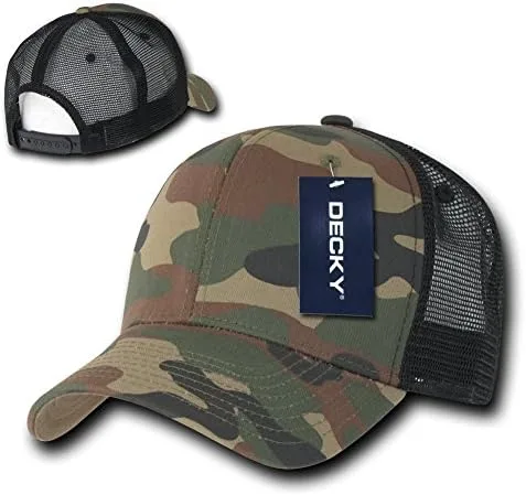 Vista 2 de DECKY Gorra de algodón Curva Bill Trucker