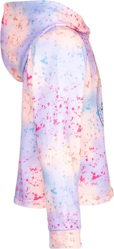 Vista 4 de Converse Sudadera corta con capucha estampada para niña (niños pequeños)