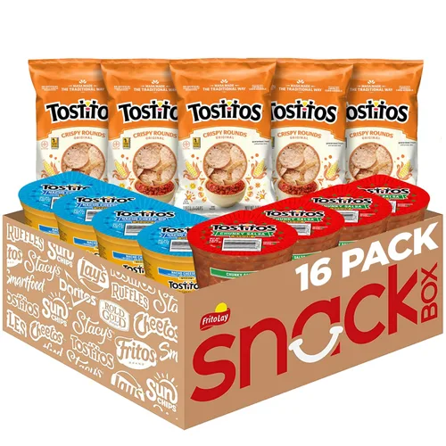 Vista 15 de Tostitos Chips de tortilla Rounds del tamaño de un bocado, bolsas de 1 onza (paquete de 40)