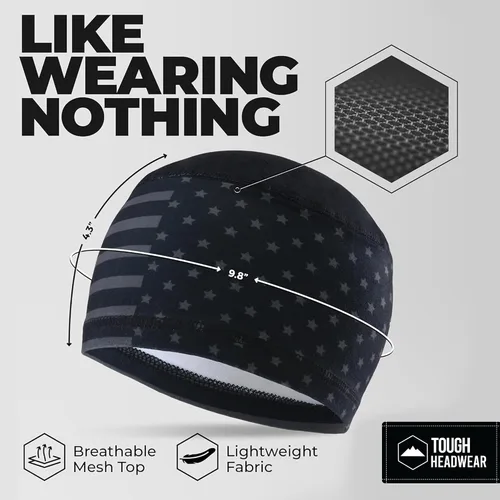Vista 60 de Forro de casco de refrigeración para hombre, gorra de cráneo de ciclismo, forro de casco de motocicleta