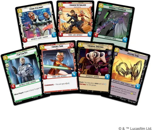 Vista 4 de Star Wars: Juego de inicio TCG ilimitado Crepúsculo de la República