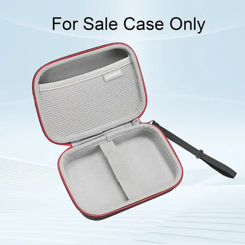 Vista 2 de RLSOCO Funda de transporte para cámara instantánea Fujifilm Instax Mini EVO, soporta Instax Mini Evo, hojas de película instantánea, cable de carga
