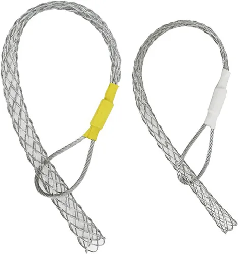 Vista 10 de Calcetines de extractor de cable de 0.472-0.591 in Calcetines de extractor de malla de alambre de agarre de malla de onda de cable de tracción