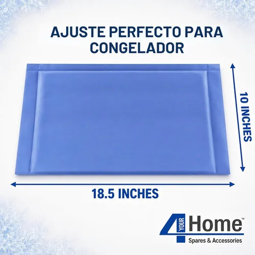 Vista 3 de Alfombrilla Antiescarcha Anti Hielo para Congelador Paquete de 2