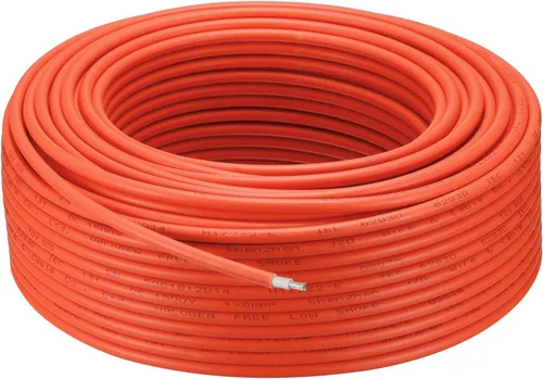Vista 7 de MECCANIXITY Cable de panel solar de 164 pies 10AWG 6mm2, extensión de cable solar estañado, alambre de cobre negro, para RV, barco, panel solar