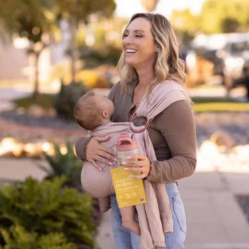 Vista 7 de Boobie Body Superfood Protein Batido para mamás, proteína en polvo para embarazo, apoyo a la lactancia para aumentar el suministro de leche