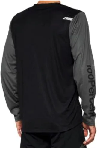 Vista 2 de 100% Maillot de ciclismo de montaña Airmatic - All Mountain Riding Apparel Negro