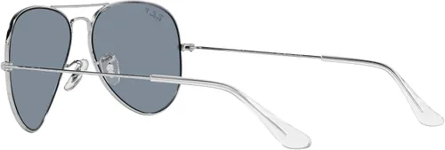 Vista 5 de Ray-Ban - Lentes de sol unisex, montura dorada, lentes verdes, 2.3 pulgadas