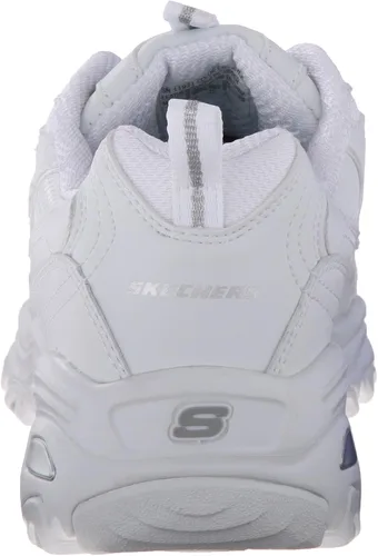Vista 4 de Skechers D'lites Fresh Start - Tenis de espuma viscoelástica con cordones para mujer