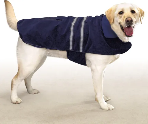 Vista 12 de Chaquetas reflectantes para perros, Casual Canine 12" Small, color verde