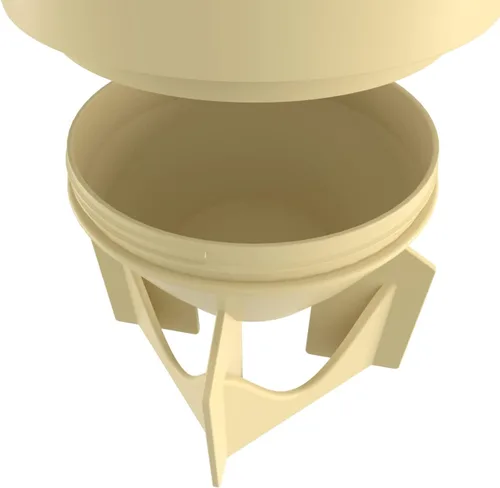 Vista 6 de Bomb Shaker Cup Botella agitadora con temática militar Taza de proteína a prueba de fugas con compartimento de almacenamiento Mezcla de polvos