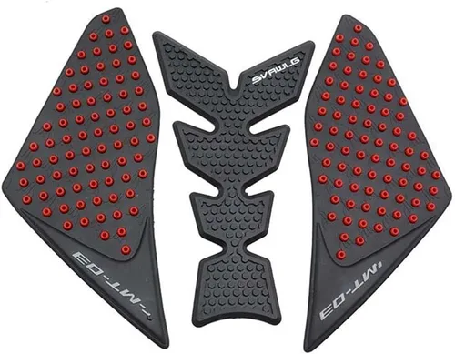 Vista 7 de Adhesivo adhesivo para tanque de combustible para Y&AMAHA MT03 MT-03 MT 03 2015 2016 motocicleta tanque protector adhesivo adhesivo antideslizante 11