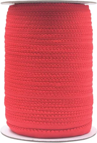 Vista 13 de Bristlegrass Picot Loop - Banda elástica para coser de 1/2 pulgada, 0.512 in, corona de carrete con volantes, cinta elástica para atar el cabello