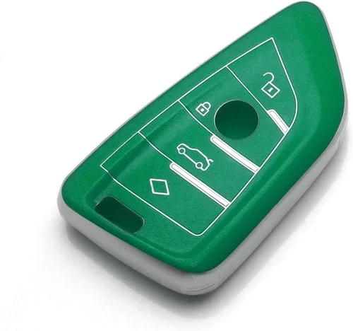Vista 9 de Xotic Tech para BMW 1 2 3 4 5 6 7 Series X1 X3 X4 Key Fob Cover TPU Front+ABS Shell Back Case Protector de llave