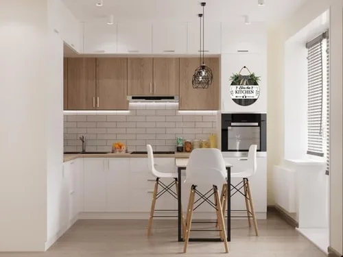 Vista 5 de Bidesign This Kitchen Is Seasoned With Love - Decoración de cocina de granja, decoración de pared de cocina, letrero redondo de madera para puerta