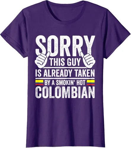 Vista 11 de Camiseta divertida de Colombia Heritage para hombre